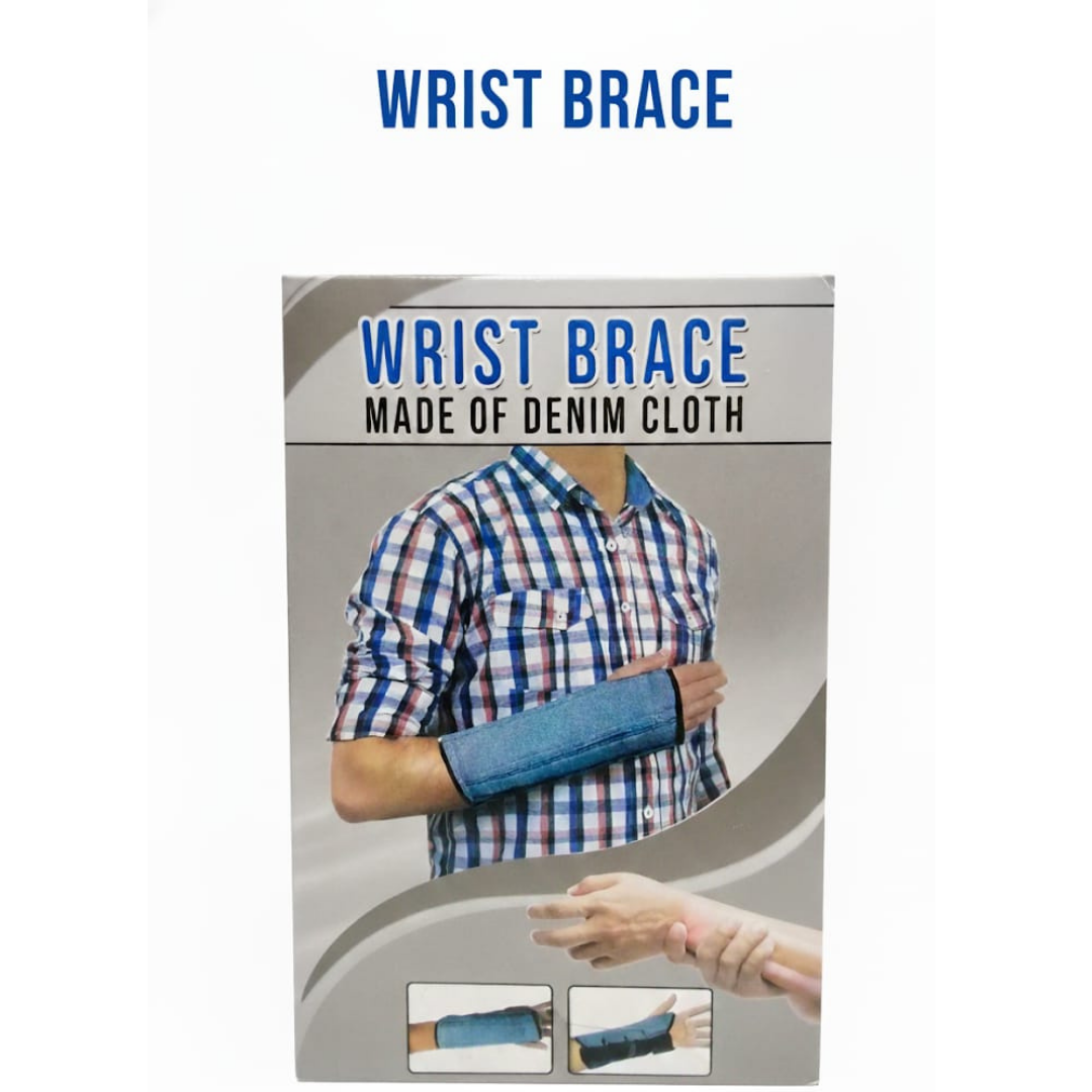 Denim Wrist Support Brace