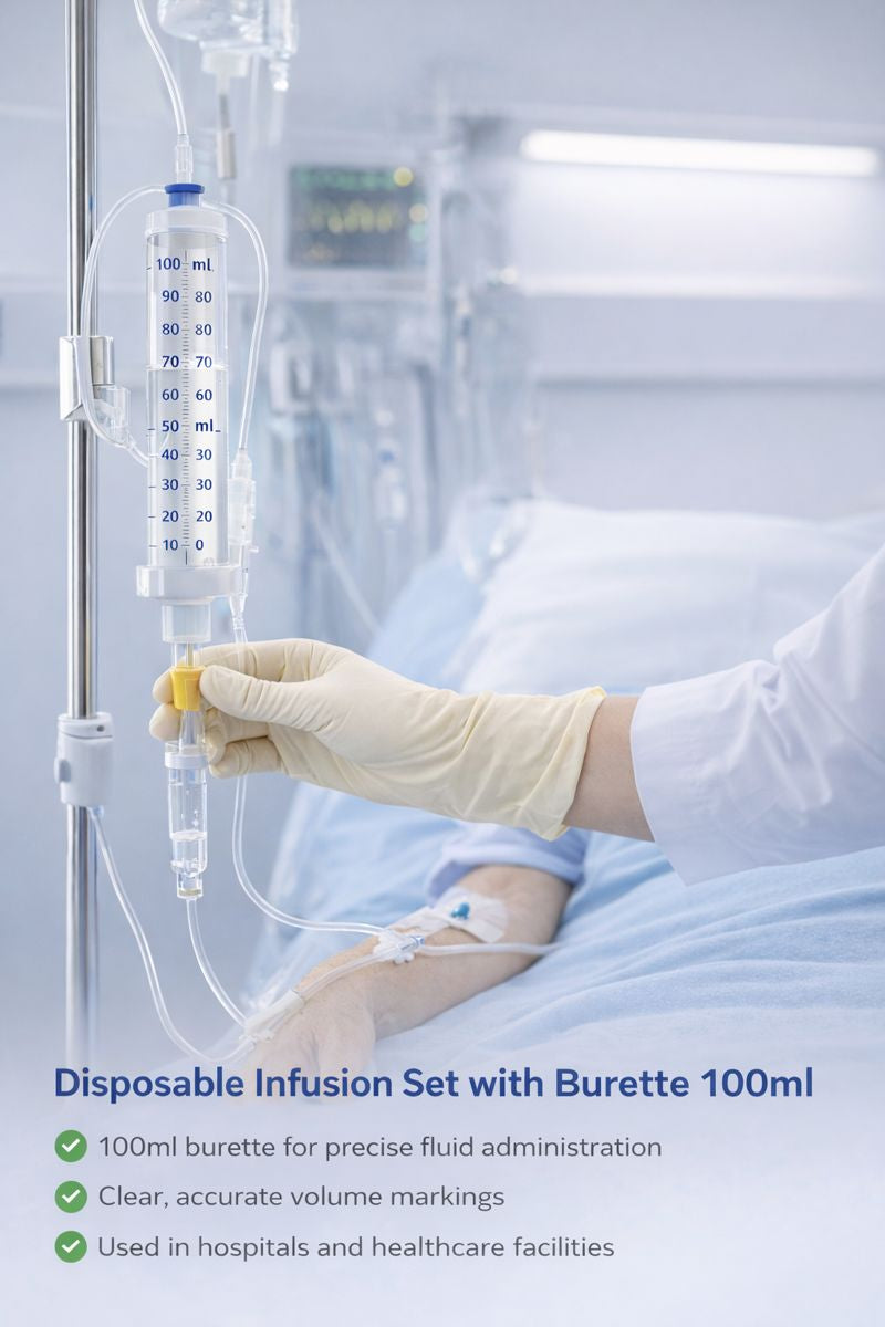 Sterile Disposable IV Set