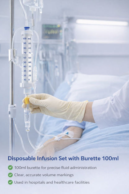 Sterile Disposable IV Set